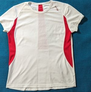 Saucony Running Top Sz L Hi Vis